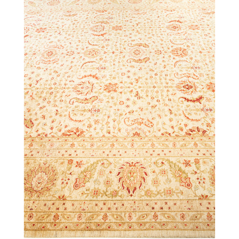 Eclectic One-of-a-Kind 9' 1" X 11' 5" Hand Knotted Area Rug