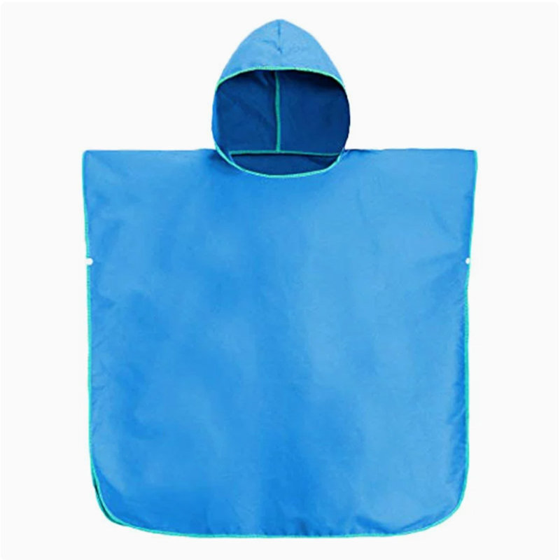 Serviette de bain, serviette à langer, robe de surf à séchage rapide, avec combinaison à capuche, manches réglables, surf, natation, bain