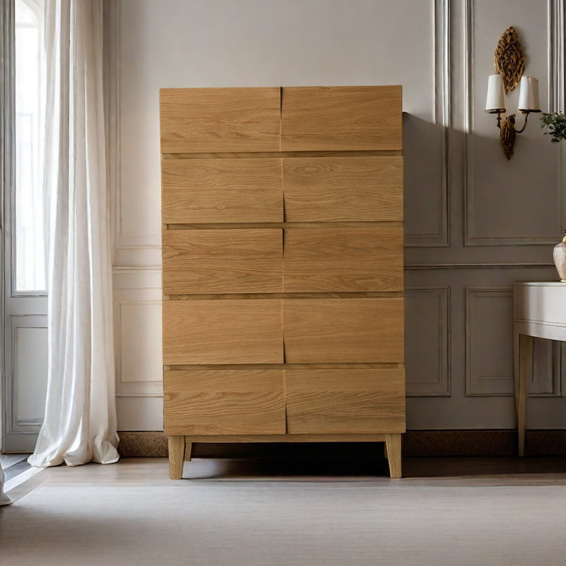 Armoire simple en chêne blanc