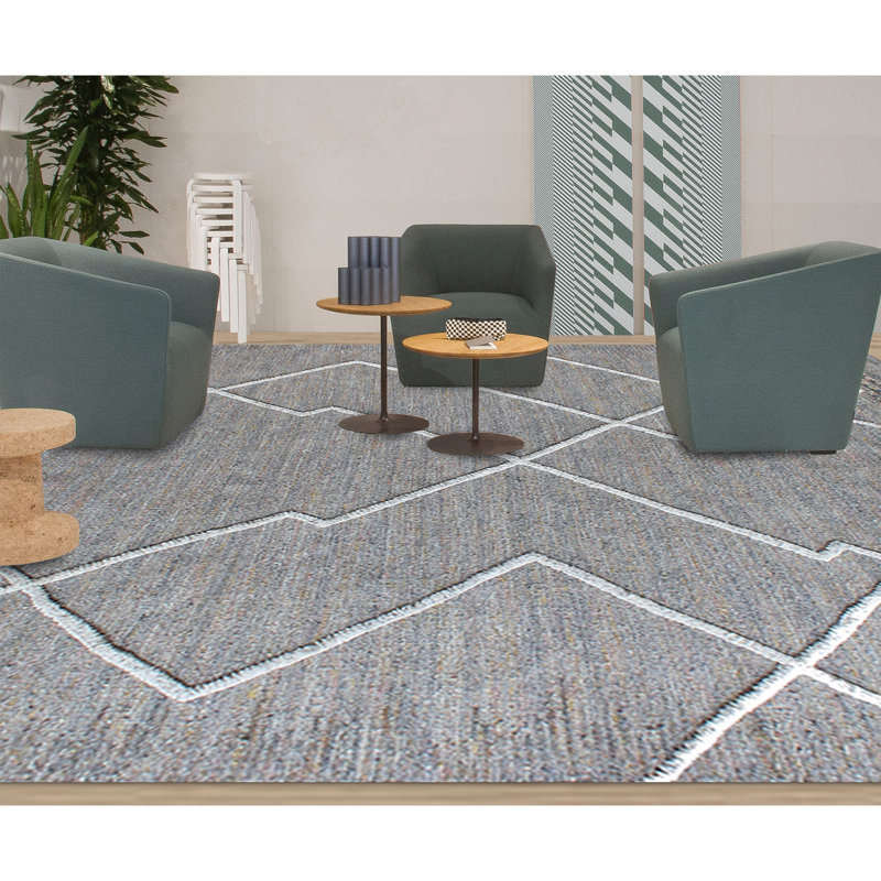 Moroccan Area Rug, Rectangle 8' x 10'