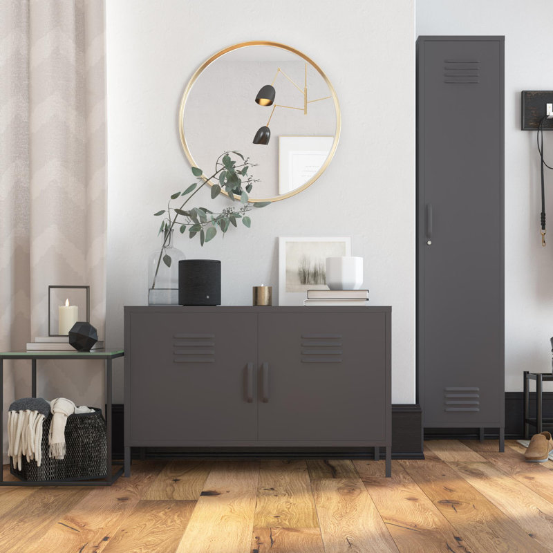 Malari 1 -Door 4 -Shelf, Graphite Grey