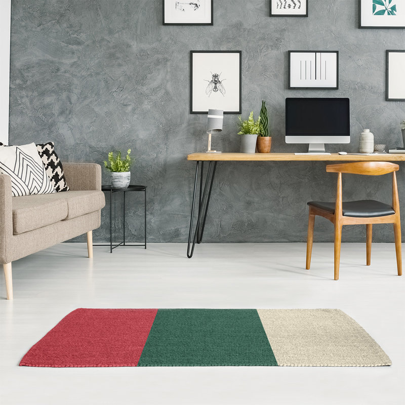 Chenille Indoor Rug, Rectangle 4' x 6'