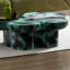 Table basse moderne en faux travertin texturé pour le salon / bureau-824536852