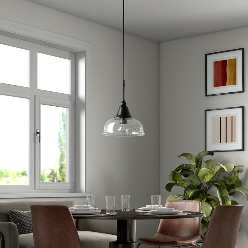Giraldo 1 - Light Single Pendant, Black