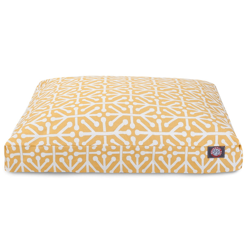 Coussin Aruba, Agrume, Petit (l 20 po x P 27 po x H 4 po) ;