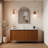 Retro minimalist bathroom cabinet