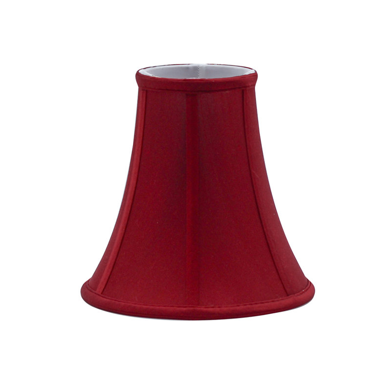 Abat-jour Dupioni Pure Silk, Rouge