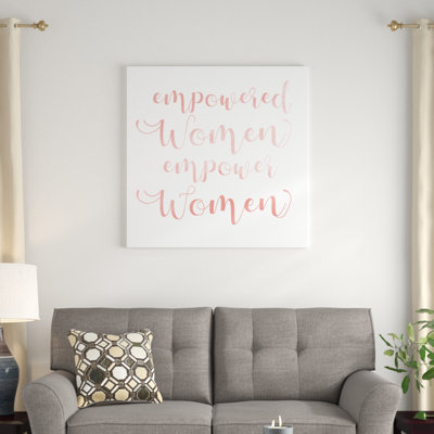 «Womanly Conseils II», art textuel sur toile