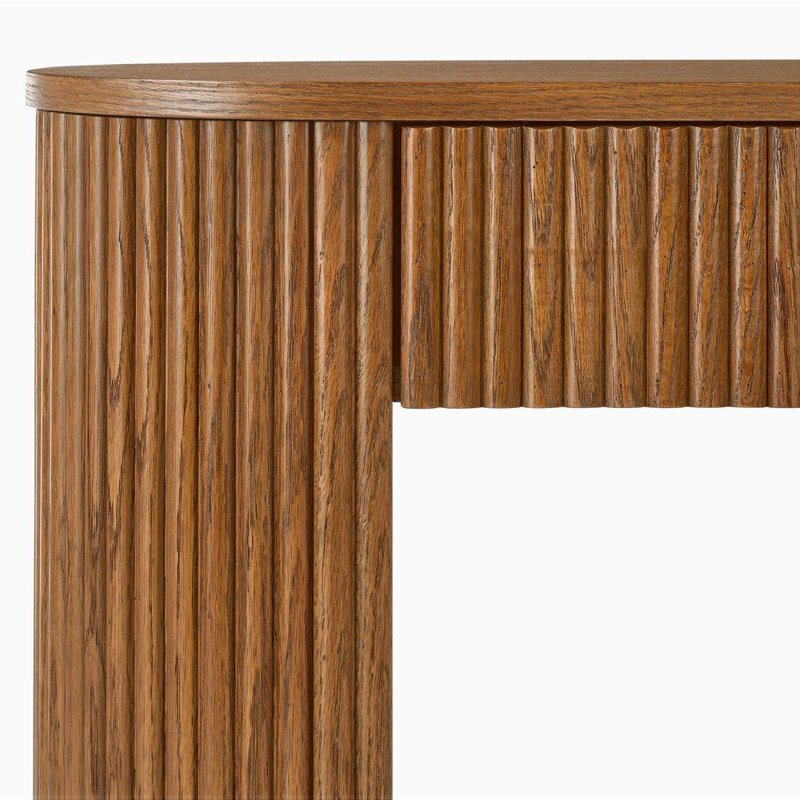 Console en bois de style français, Brun