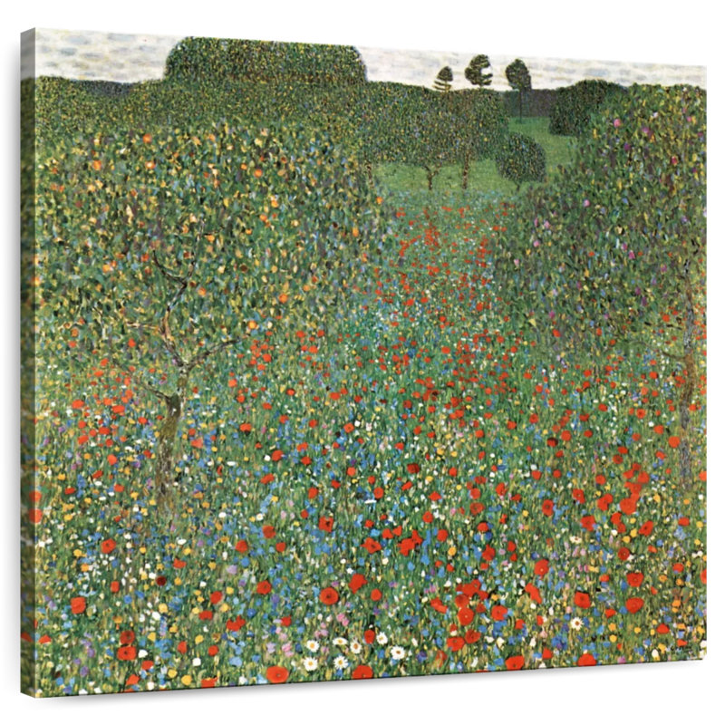 A Field Of Poppies 1907, H 16 po x l 16 po
