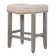 Ileana Upholstered Counter Stool with Solid Wood Frame