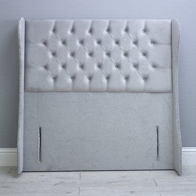 Mitch Upholstered Velvet Headboard