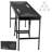 8 Foot Portable Beer Pong Table, Foldable 36 inch Heightened Table, Carrying Handles and 6 Pong Balls, Lightweight Tailgate Table for Office, Tailgate Party, Travel & Camping, Black