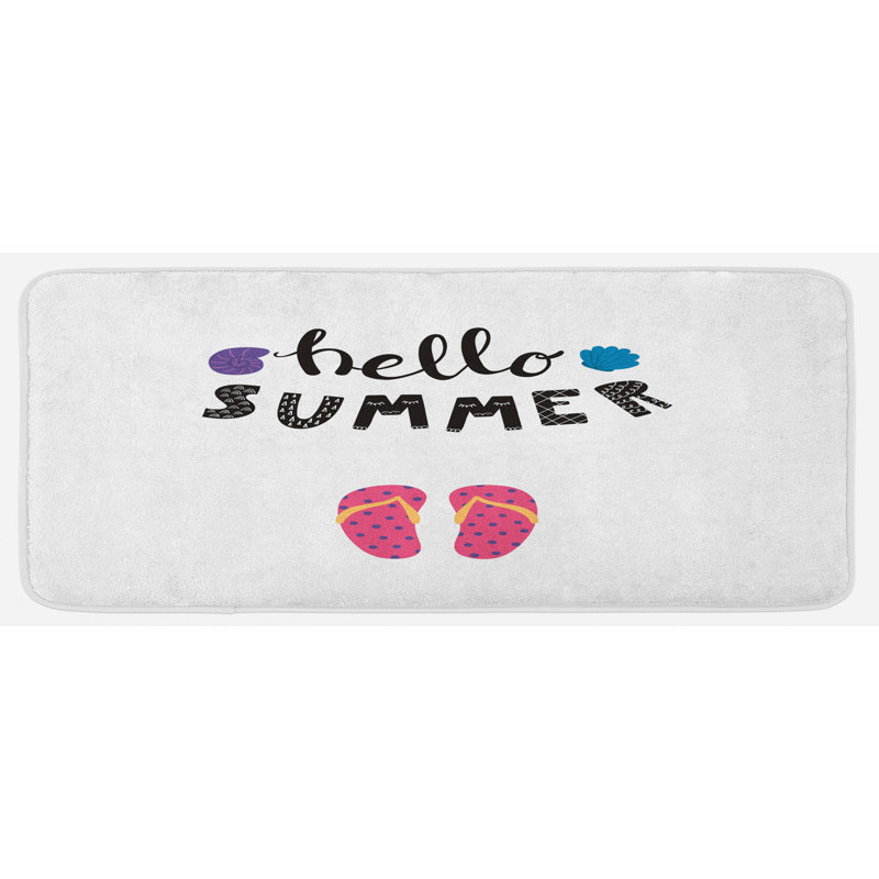 Tapis de cuisine d'été