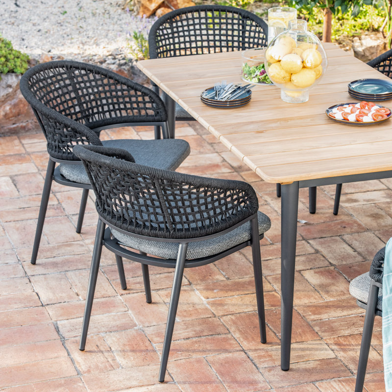 Kiera 4 Seat Round Dining Set