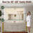 Soft Rounded Frameless Backlit LED Bathroom Vanity Mirror, Dimmable, Anti-Fog, 3 Color Temperatures, Tempered Glass, UL/ETL Certified-629434351