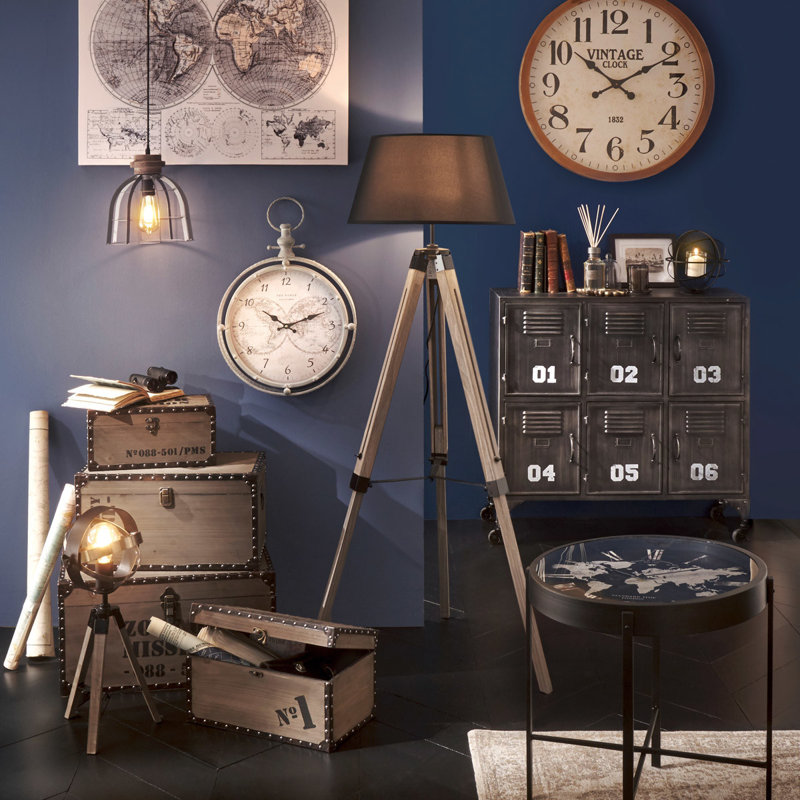 Tevis Iron 90cm W Chest of Drawers