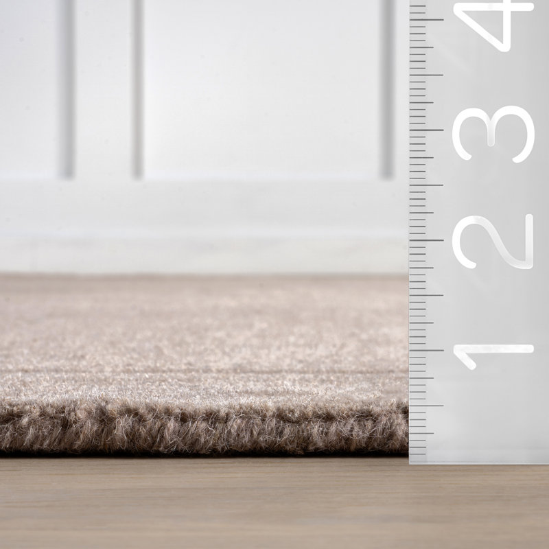  Los Feliz Abstract Wool Area Rug, Novelty 5' x 8'