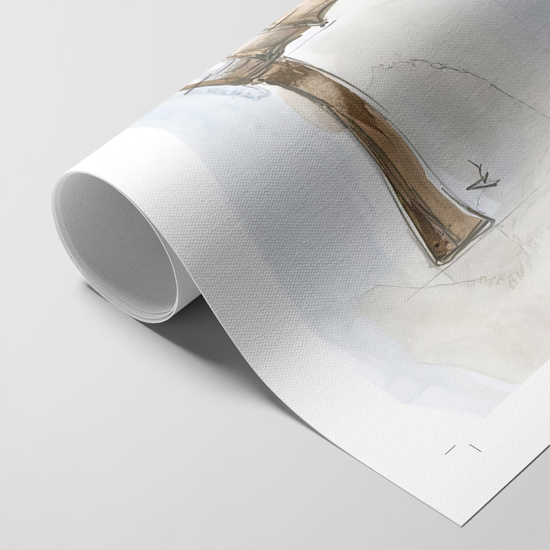 Tire-bouchon Variété II - Impression sur toile seulement - NON-CADRE, H 60 po x l 40 po