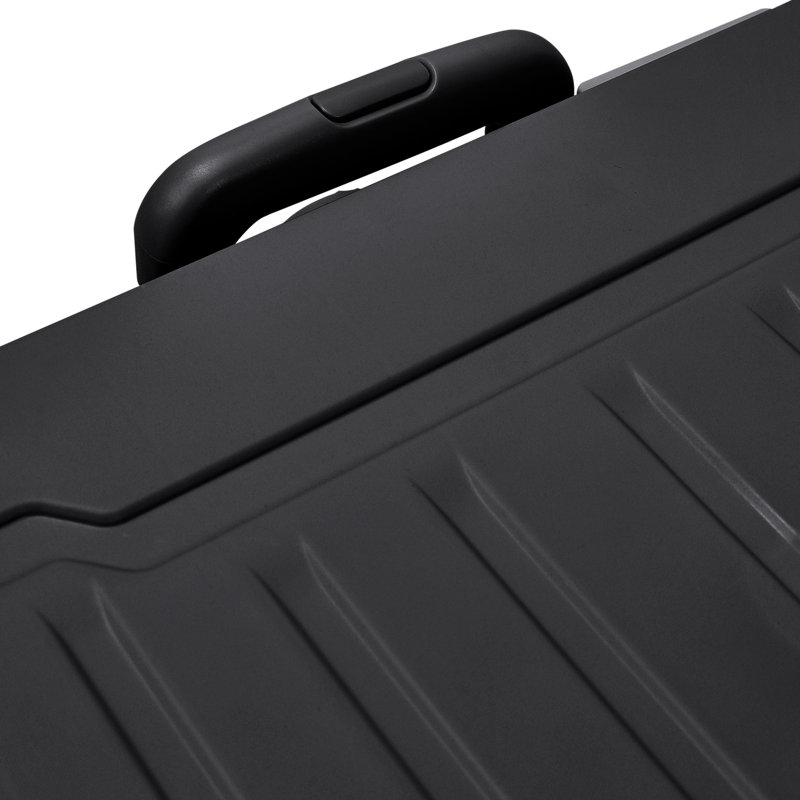 93 cm H Utility Cart, 93cm H x 43.50cm W x 40cm D, Black