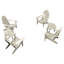 Chaise Adirondack en plastique avec table Anette-611446094