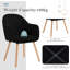Osuna 49cm H Polyester Blend Upholstered Full Back Armchair-311059823-272918938
