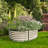 Pannu Metal D-Shaped Raised Garden Bed