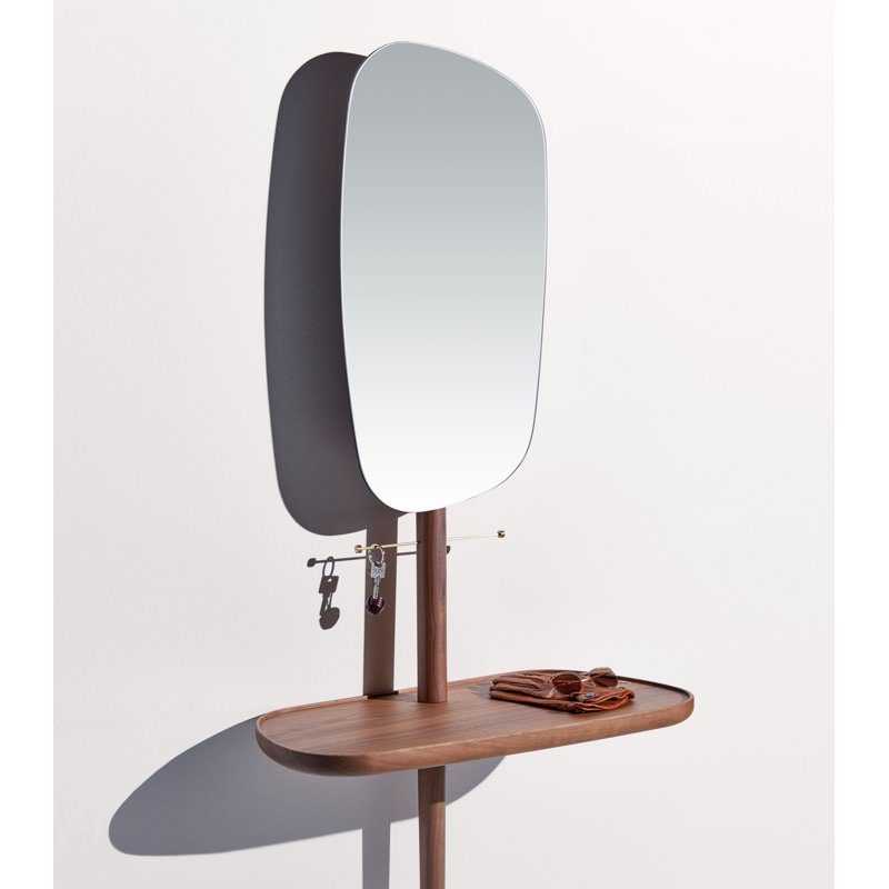 Coiffeuse en bois massif avec miroir Recibidor