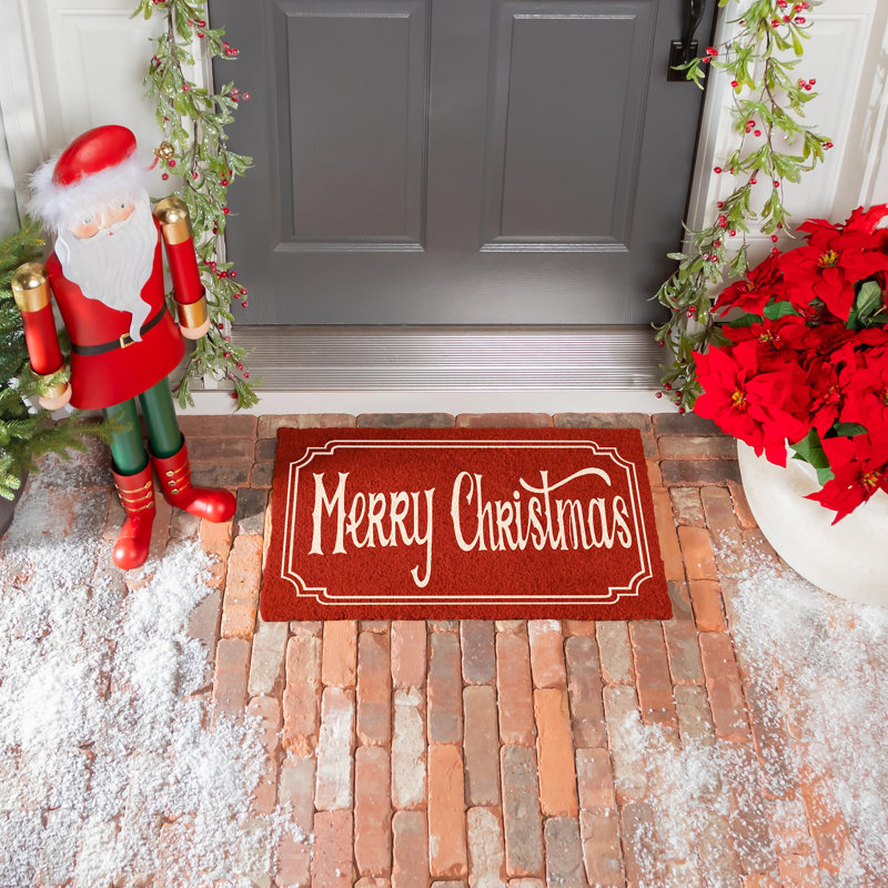 Tapis Bright Merry Christmas