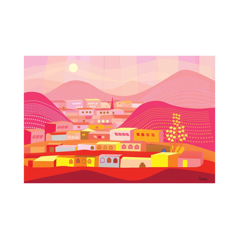 Bisbee by Charles Harker - Wrapped Canvas Print, 20.32 cm H x 30.48 cm W
