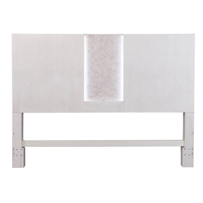 Abhinab Panel Headboard w/ LED Lighting, King