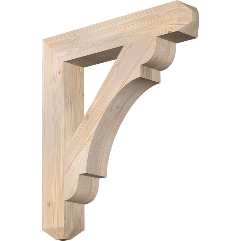 Support l 5 1/2 po x P 34 po x H 38 po, Sapin de Douglas, H 38 po x l 5,5 po x P 34 po