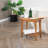 19"W Solid Wood Shower Bench-68263126