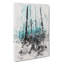 Misty Forest Abstract - Wrapped Canvas-56642285