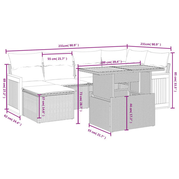 Dimensions du produit