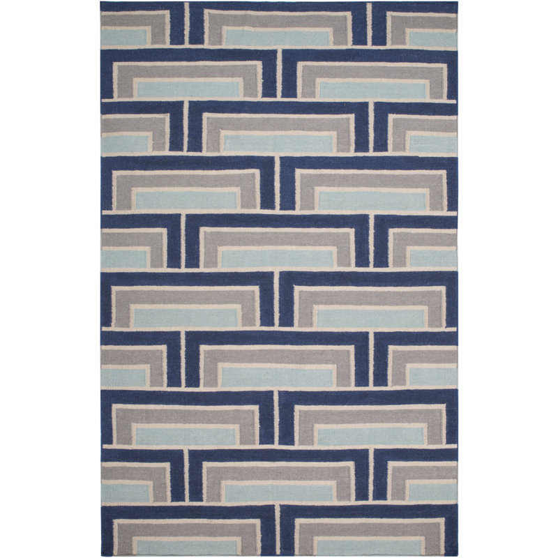 Yanga Wool Abstract Indoor Rug, Rectangle 2' x 3'