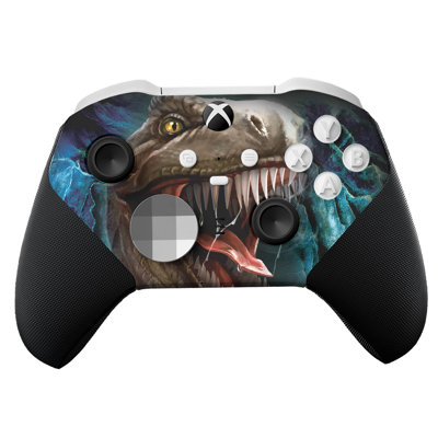 DreamController Dinno X-box Elite Controller Series 2 Core Limited Edition Custom Elite Core Controller for X-box One/Series X/S Made with Advanced HydroDip Paint Technology(Not Just a Skin)