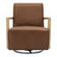Fauteuil pivotant rembourré Camino-1790535456