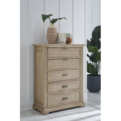 Greber 5- Drawer Chest - Sea Oat