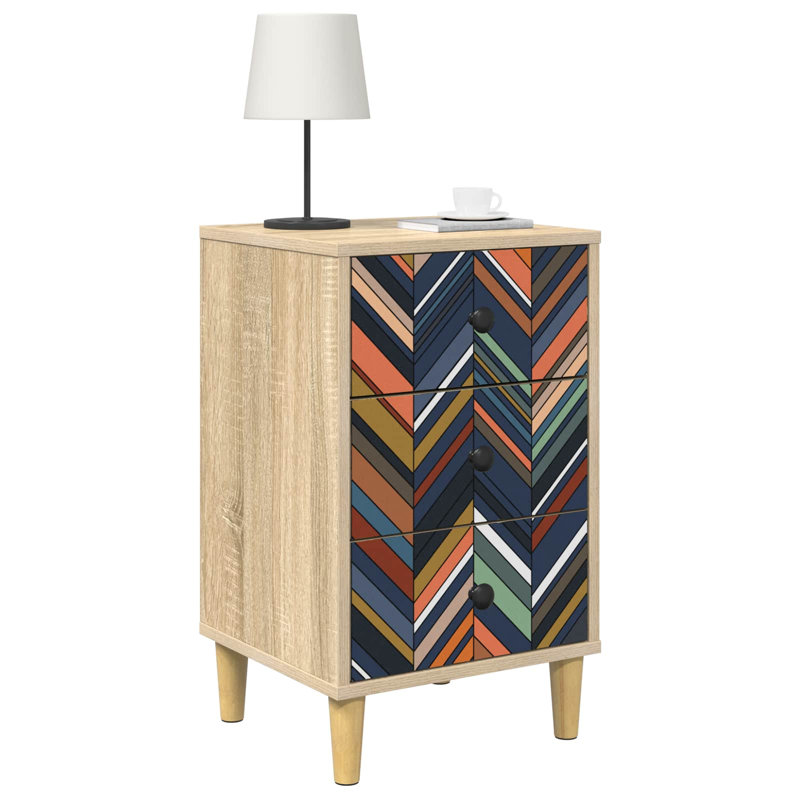 36 cm W Bedside Table