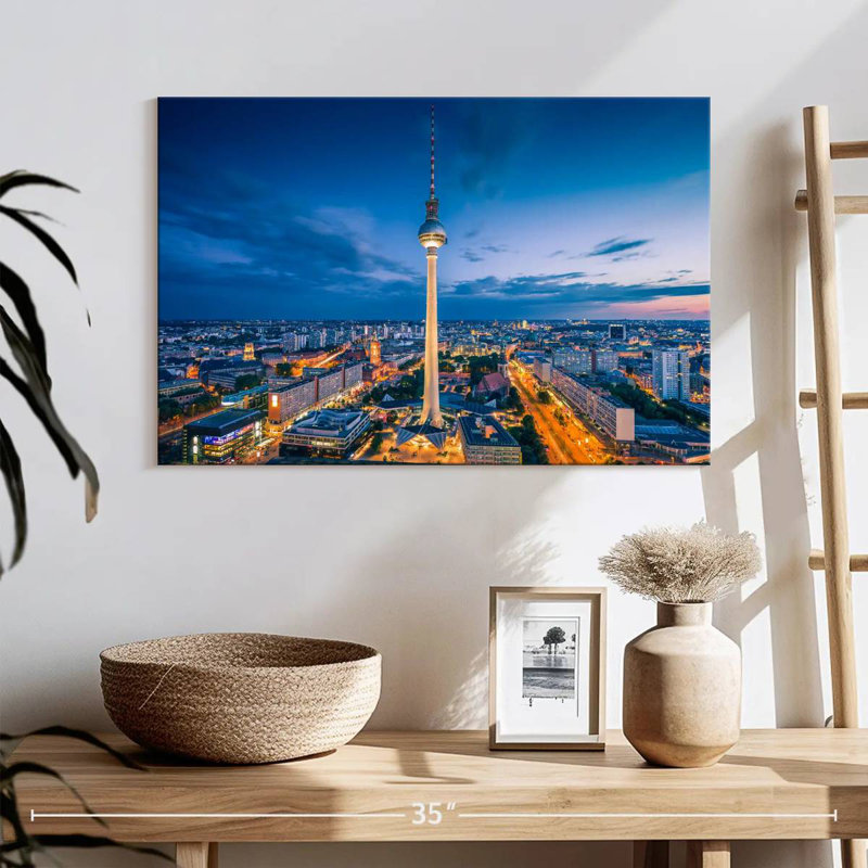 Rorry Alexanderplatz TV Tower, 16" H x 24" W