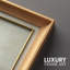 «Minimal Neutral Horizon Landscape with Soft Clouds», reproduction d'art sur toile encadrée-24895651-24895650