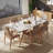 Rectangular Artificial Marble Dining Table-105247276