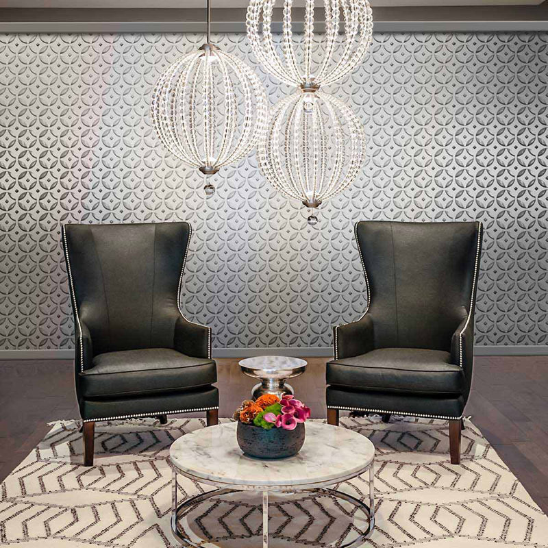 Brennan 2 - Light Satin Nickel LED Sphere Pendant, 54.7cm H x 50.9cm W x 50.9cm D