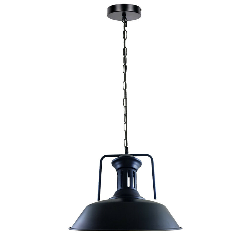 Daigle 1 - Light Dome Pendant, Black