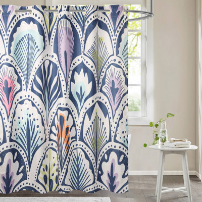 Matheis Polyester Shower Curtain Set with Liner