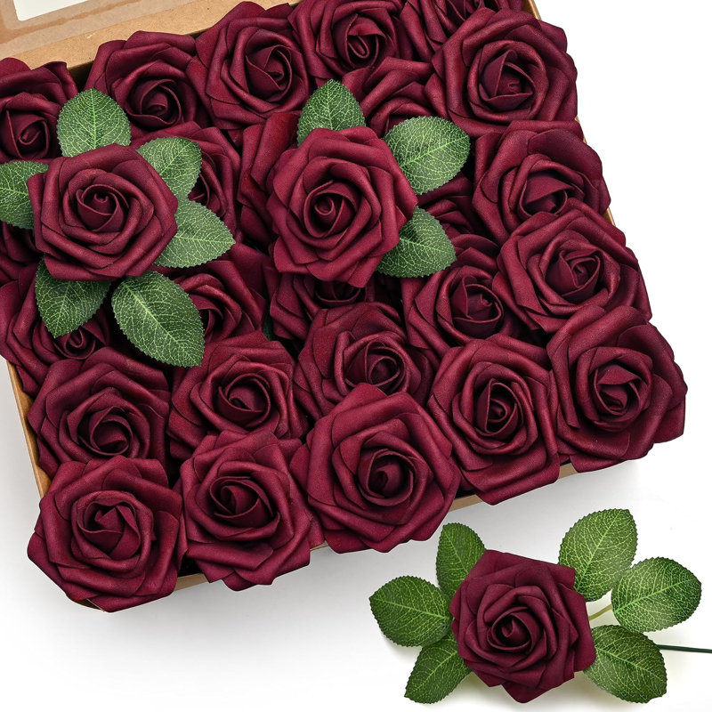 Arrangement, Burgundy