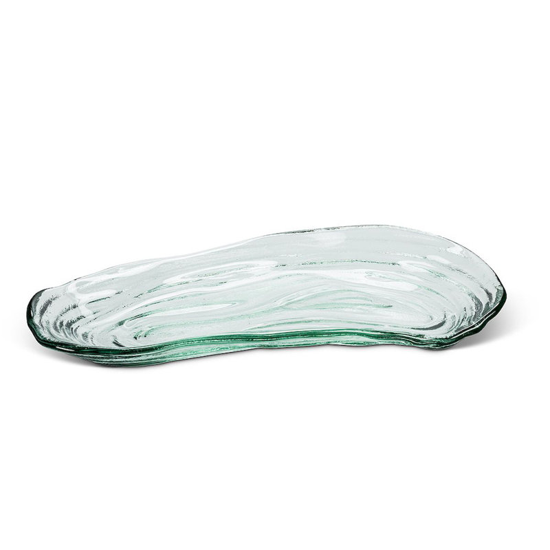 Plateau de coquillages huître, H 0,5 po x l 4,5 po x L 13 po