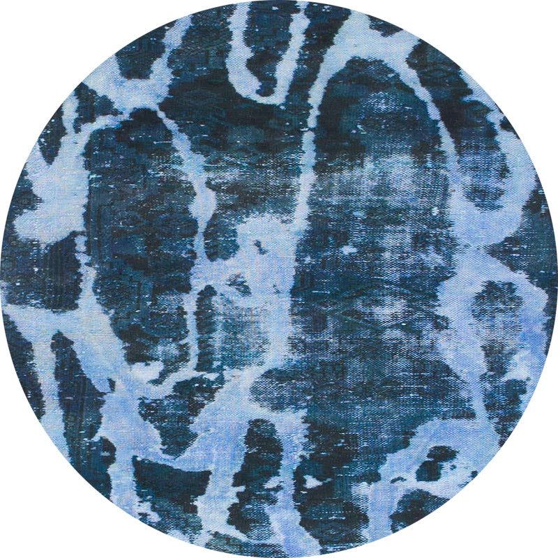 Tapis abstrait moderne 988, Rond 4 pi