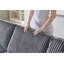 Canapé convertible polyvalent avec tissu velours côtelé pour le confort du salon-1578082124